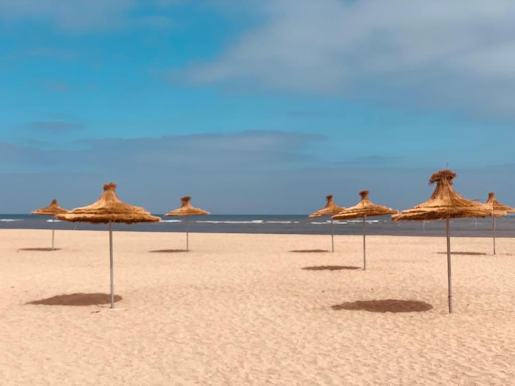 סידי רחאל Blanca Beach Vue Laterale Sur Mer מראה חיצוני תמונה
